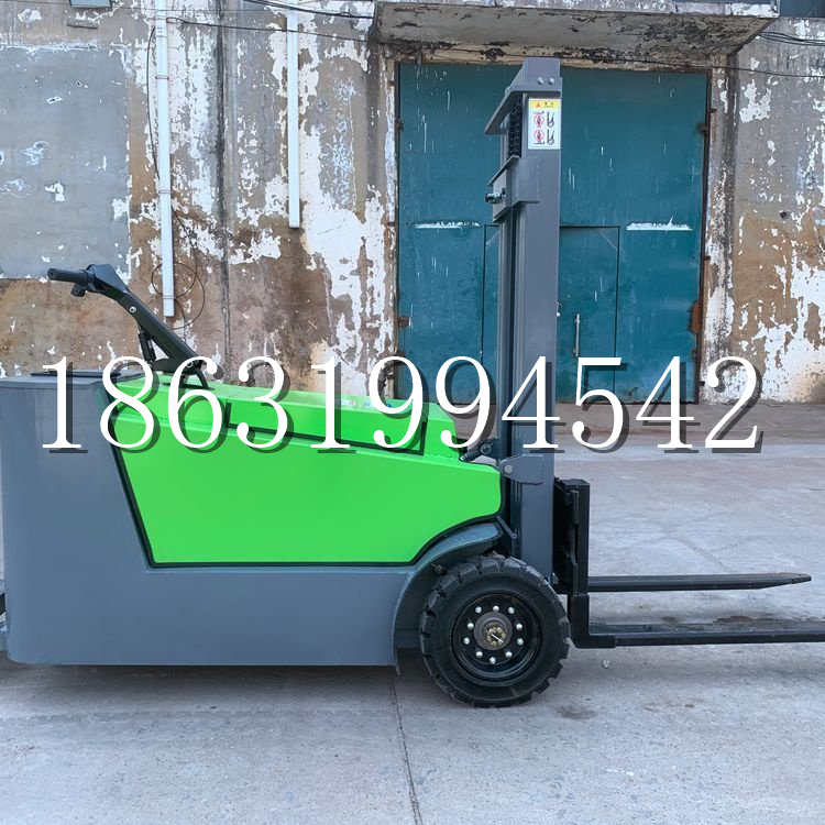 玛家乡小型电动叉车1吨2吨步行站驾式电瓶堆高充电装卸车液压升降车铲车